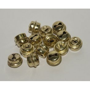 Bjlder i messing ca. 11mm i diameter 10 stk