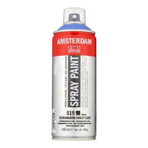 AMSTERDAM Spray paint 400 ml Ultramarine Violet Light 519