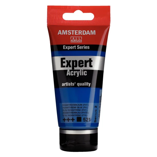 AMSTERDAM Expert Series acrylic tube 75 ml Indanthrene Blue (Phthalo) 521