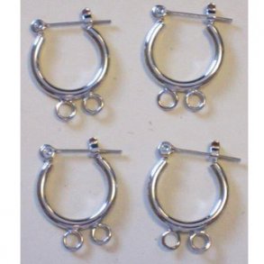 �rering med 2 ringe 4stk