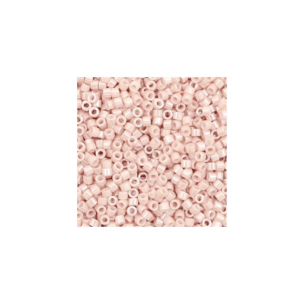 Miyuki glas perler 11/0Opaque Pink Champagne Ceylon 10gram ca. 2mm