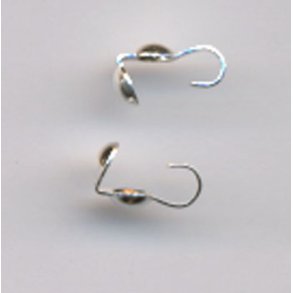 Knudeskjuler stor s�lv-farvet 20stk