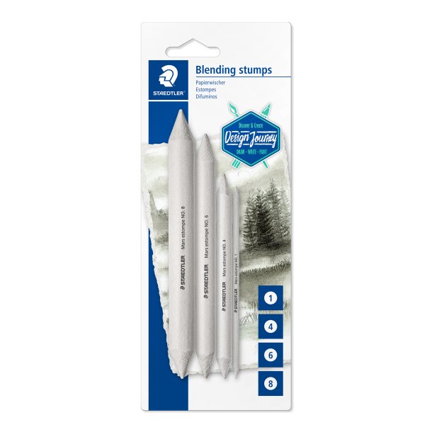 Blending Stumps 4 stk - Staedtler 