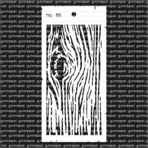 Gummiapan Stencil nr. 55  10x21cm