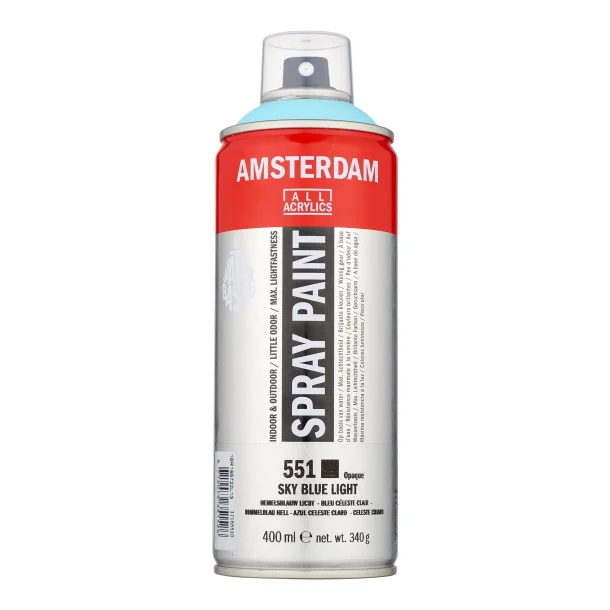 AMSTERDAM Spray paint 400 ml Sky Blue Light 551