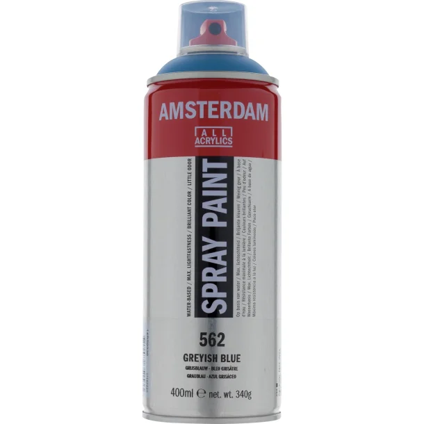 AMSTERDAM Spray paint 400 ml Greyish Blue 562