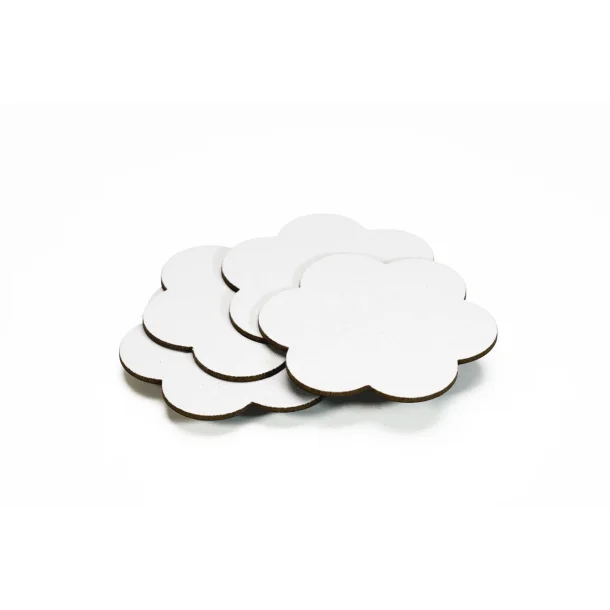 Magnetisk l�rrede 4stk. blomst 10cm