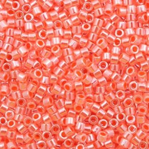 Miyuki glas perler 11/0 Ceylon Salmon Pink 10gram ca. 2mm