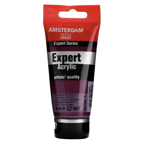 AMSTERDAM Expert Series acrylic tube 75 ml Permanent Red Violet 567