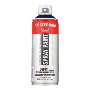 AMSTERDAM Spray paint 400 ml Permanent Blue Violet 568