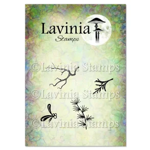 Winter Foliage Stamp Lavinia