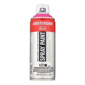 AMSTERDAM Spray paint 400 ml Permanent Red Violet Light 577