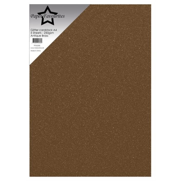 Glitter Cardstock "Antique Brass" PFSS208 F