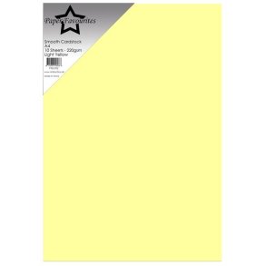 Paper Favourites A4 10ark Smooth Cardstock 