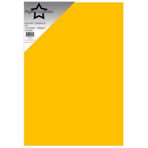 Paper Favourites A4 10ark Smooth Cardstock 
