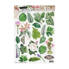 3D ark udstanset Romantic Botanic