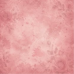 Papirblok Rosernes Poesi 15 x 15 cm - Luna Hobby