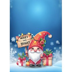 Papirblok A6 Gnomes - Luna hobby