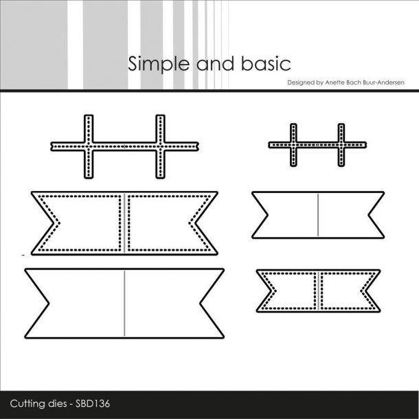 Die Simple and Basic "Mini Flag" SBD136 