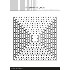 Die SBD193 Star framed - Spuare 