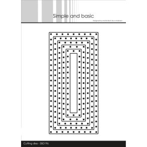 Die SBD196 Star framed - mini slim D8