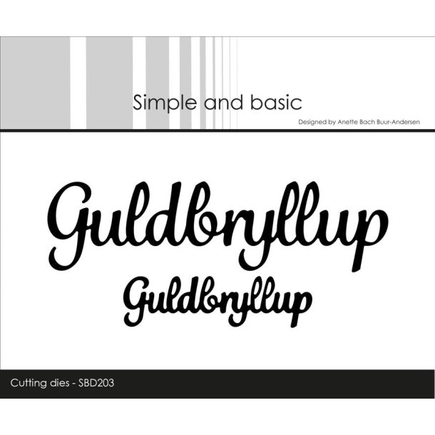 Die SBD203 Guldbryllup 