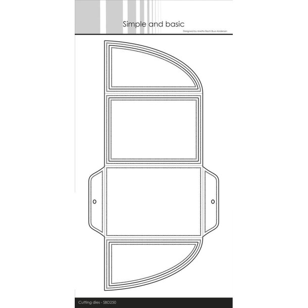 Simple and basic SBD250 Die A7 Gift envelope