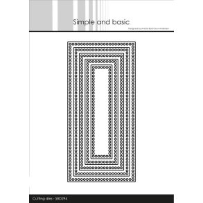 Simple and basic Die SBD294 Circle Edges Mini slim 