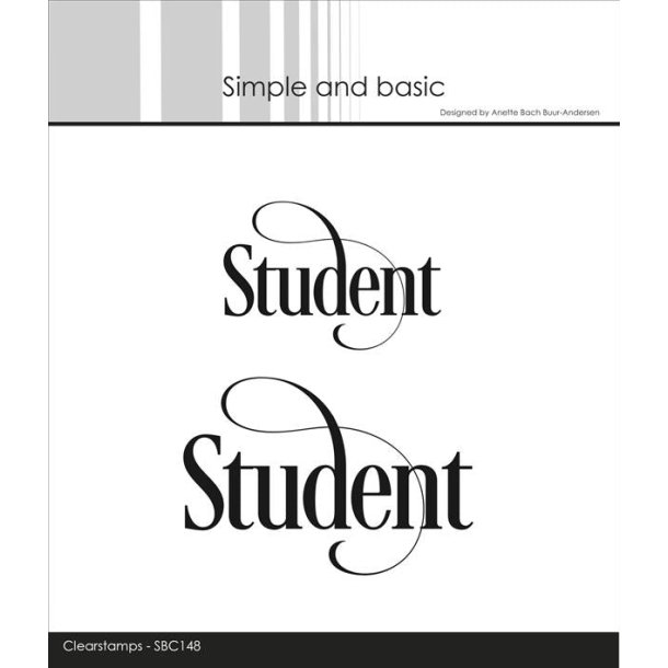 Simple and Basic stempel SBC148 Student ST19