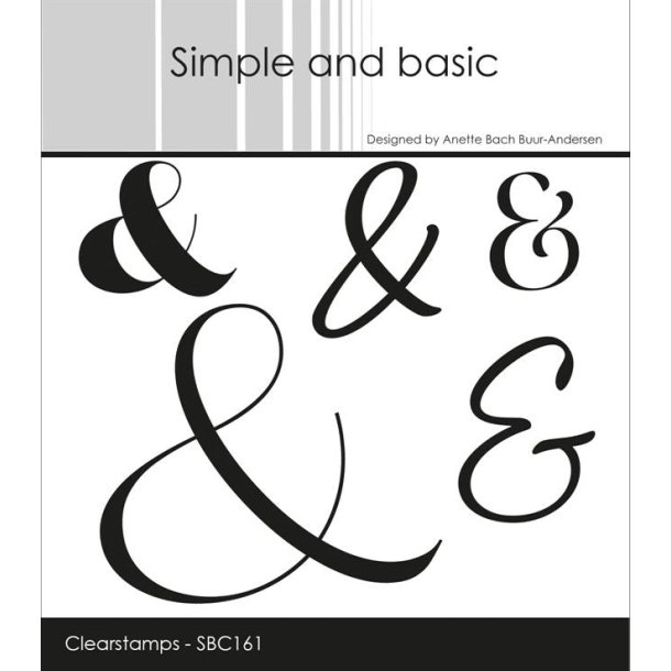 Simple and basic Stempel SBC161 Ampersand ST19