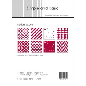 L�S BESKRIVELSE Papirblok/designark A6 SBP011 BESTILLINGSVARE