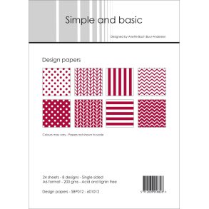 L�S BESKRIVELSE Papirblok/designark A6 SBP012 BESTILLINGSVARE