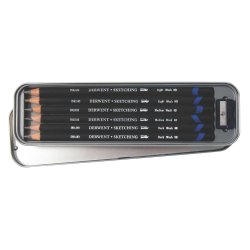 Watersoluble Sketching 6 stk i Metalske Derwent 