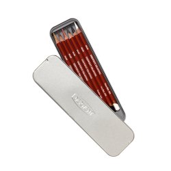 Drawing 6 stk i metal�ske Derwent 