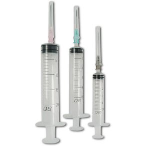 Kanyler 3 stk 5ml, 10ml, 20ml
