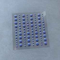 Enamel Dots SBA016 Eggplant 96stk Simple and Basic