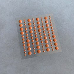 Enamel Dots SBA018 Cognac 96stk Simple and Basic