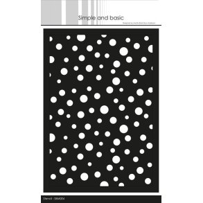 Stencil A5 Circles SBM004 Simple and Basic 