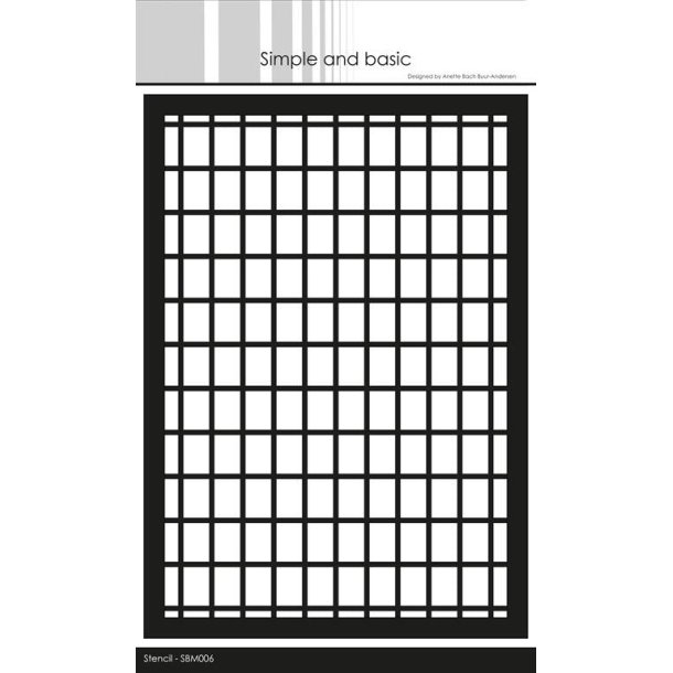 Stencil Small rectangles add-on for SBD494 SBM006 Simple and basic 