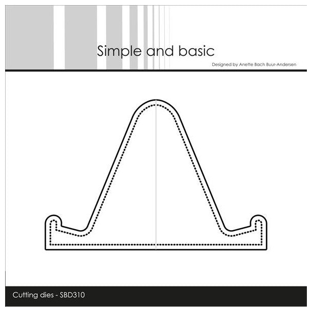 Simple and Basic Die SBD310 Card holder