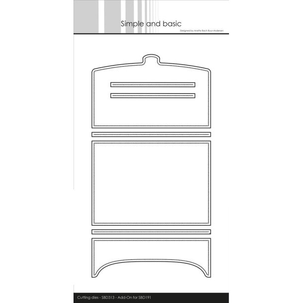 Simple and Basic Die SBD313 Add-On for SBD191 