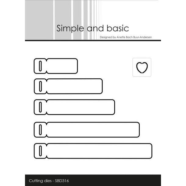 Simple and Basic Die SBD316 Tags 