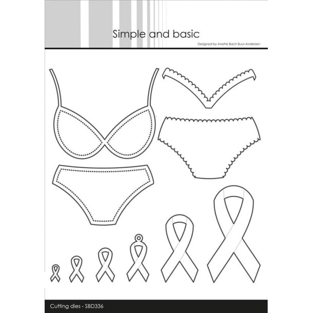 Simple and basic Die SBD336 Bikini / bra set D7