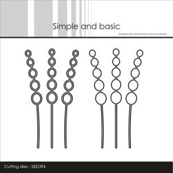Simple and Basic die "Pearl branches" SBD394