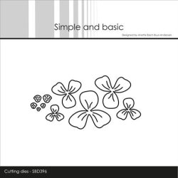 Simple and Basic die "Flowers" SBD396 