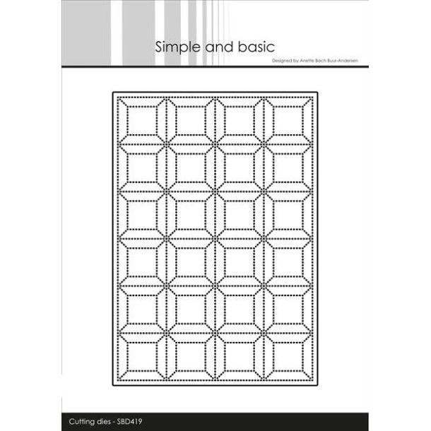 Die A6 - Tiles SBD419 Simple and basic 