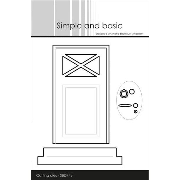 Die Front Door SBD443 Simple and Basic