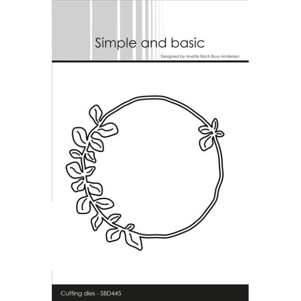 Die Eucalyptus Fantasy Wreath SBD445 Simple and Basic