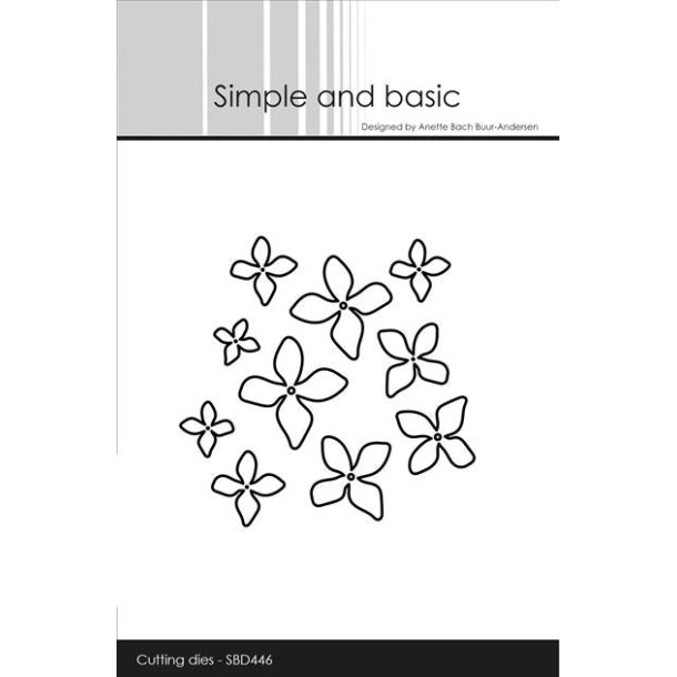 Die Flowers SBD446 Simple and Basic