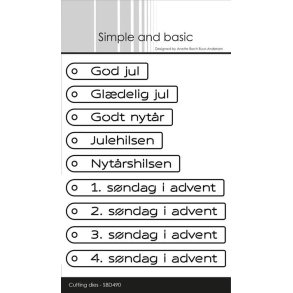 Die Danish Tag Texts 